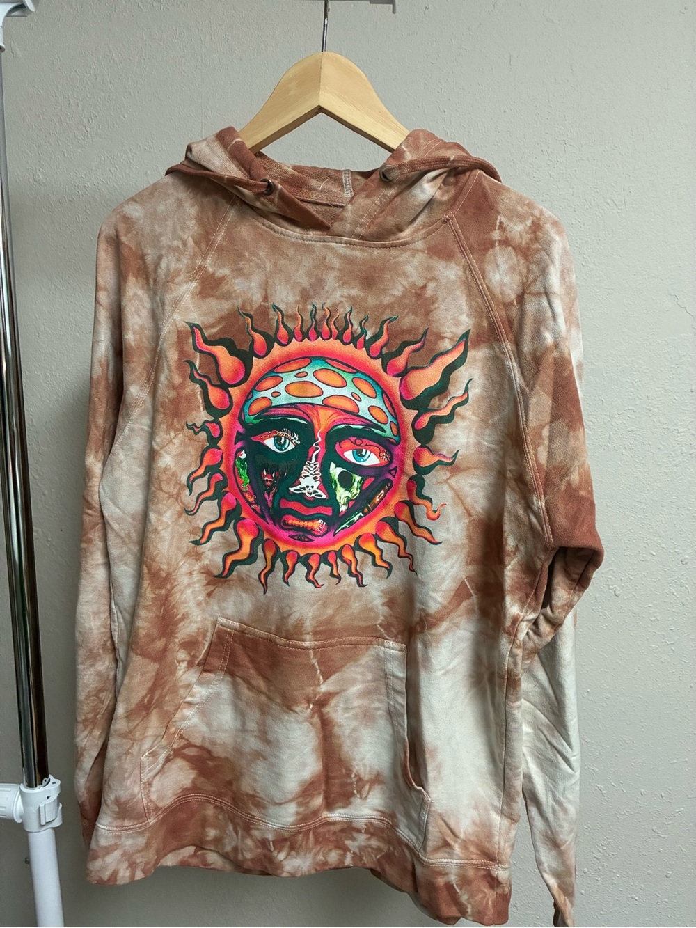 Sublime 1995 Summer Tour 40oz to Freedom Tie Dye Graphic Hoodie M